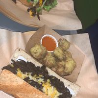 Delicious sandwiches  at Green Seed Vegan in Houston