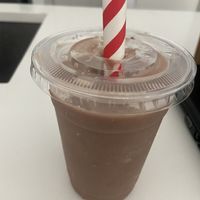 Choconana drink which is good and smooth  at Green Seed Vegan in Houston