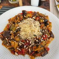 Couscous and veggies, so good at Art'aska in Silves