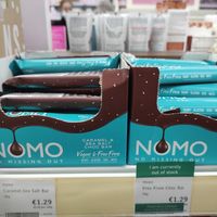 Vegan choc at Holland & Barrett in Cork
