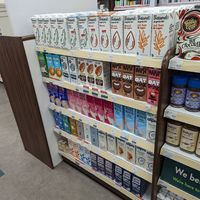 Lots of plant milks at Holland & Barrett in Cork