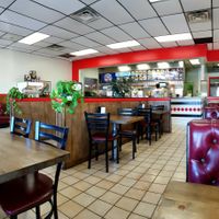 interior at Nice Burger in Stanton