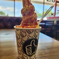 Mango whip with tajin, 10/5 at Nice Burger in Stanton