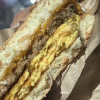 Small breakfast sandwich   at Nice Burger in Stanton