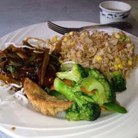 Lunch Combo D at Bamboo Garden Vegetarian Cuisine in Seattle