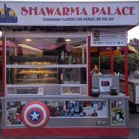  at Disneyland - Shawarma Palace - Food Stand in Anaheim