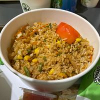 Arroz frito vegano  at Bamboo in Madrid