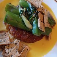 Dish of the day at VIERNULVIER in Ghent