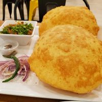 Chana puri #Veganuary at Honest in Mechanicsburg