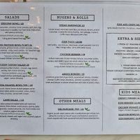 Menu Nov 2021 at Cafe Vianee in Miranda