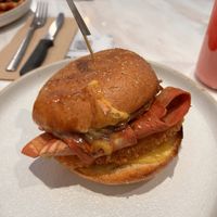 Vegan Brekky roll  at Cafe Vianee in Miranda