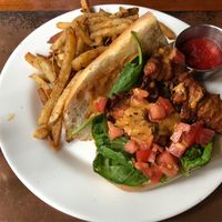 “Oyster” Po’Boy at Seasoned Vegan in New York City