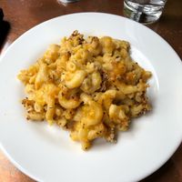 Vegan mac & cheese at Seasoned Vegan in New York City