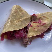 Tempeh sandwich - would have been better on GF bread   at Sweet Pea Cafe in Tallahassee