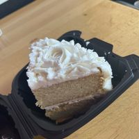 Lavender cake   at Sweet Pea Cafe in Tallahassee