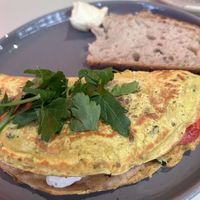 Omelette mit Gemüse  at Kaffeemacherei in Frankfurt