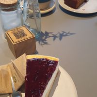Cheesecake at Kaffeemacherei in Frankfurt