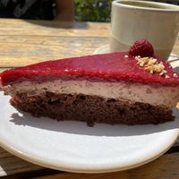 Himbeere Nuss Torte  at Kaffeemacherei in Frankfurt