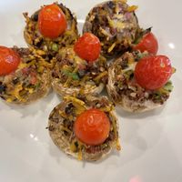 Stuffed Mushrooms at UpRising bakery & cafe in Lake In The Hills