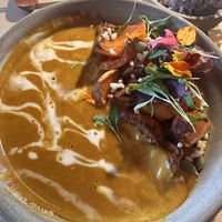 Yellow curry; super rich and very good   at Khâluna in Minneapolis