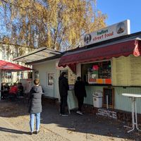 The restaurant at Indian Street Food in Berlin