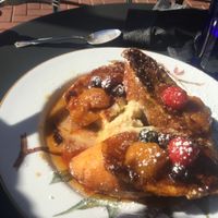Vegan French Toast at The Peach Blossom Eatery in Newark