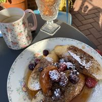French toast  at The Peach Blossom Eatery in Newark