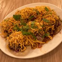 Sev puri at Sagar Vegan & Vegetarian Restaurant - Leicester Square in South West London
