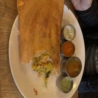 Another massive dosae of  at Sagar Vegan & Vegetarian Restaurant - Leicester Square in South West London