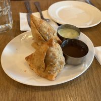 Samosa  at Sagar Vegan & Vegetarian Restaurant - Leicester Square in South West London