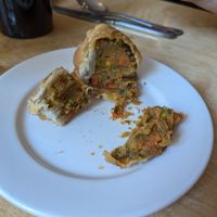 Samosa at Sagar Vegan & Vegetarian Restaurant - Leicester Square in South West London