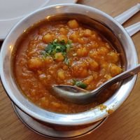channa masala at Sagar Vegan & Vegetarian Restaurant - Leicester Square in South West London