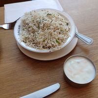 jeera rice at Sagar Vegan & Vegetarian Restaurant - Leicester Square in South West London
