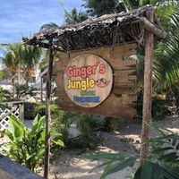 Street entry  at Ginger's Jungle Rescue Restaurant in Progreso