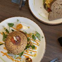 Kimchi burger en de vegan kroketten   at Brownies & downieS in S-gravenzande