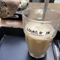 Oat latte. It was okay but not really worth the visit  at Brownies & downieS in Valkenburg