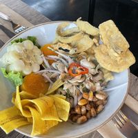 Ceviche carretillero  at El Chino Vegano in Lima