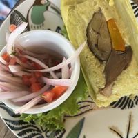 Tamalito verde   at El Chino Vegano in Lima