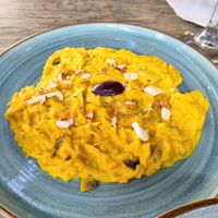 Ají de gallina (without rice) at El Chino Vegano in Lima