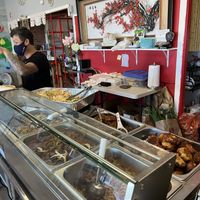 Chef at work   at The Vegan Shop in Hilo