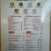 Main Menu  at Impasta in Beverly Hills