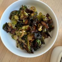 Brussels sprouts  at Impasta in Beverly Hills