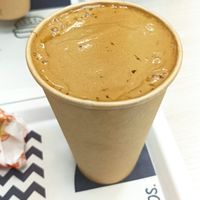 Milkshake de chocolucuma at Holy Plants in Lima