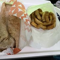 Burrito  at Holy Plants in Lima