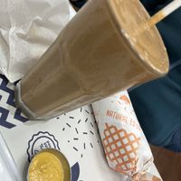 Milkshake de chocolucuma  at Holy Plants in Lima