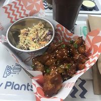 BBQ Cauliflower bites  at Holy Plants in Lima