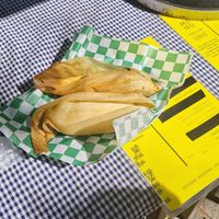 Tamales at Tamales Ciencia Ficción in Playa Del Carmen