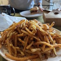 This is like $7 worth of fries  at Herbie's Burgers in Albany