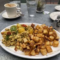   at Cafe Flora in Seattle