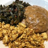 Cafe Flora Southern Breakfast Platter at Cafe Flora in Seattle